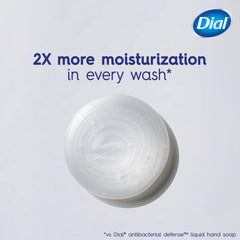 Dial displayed on bathroom tray indicating stylish, moisturizing soap option