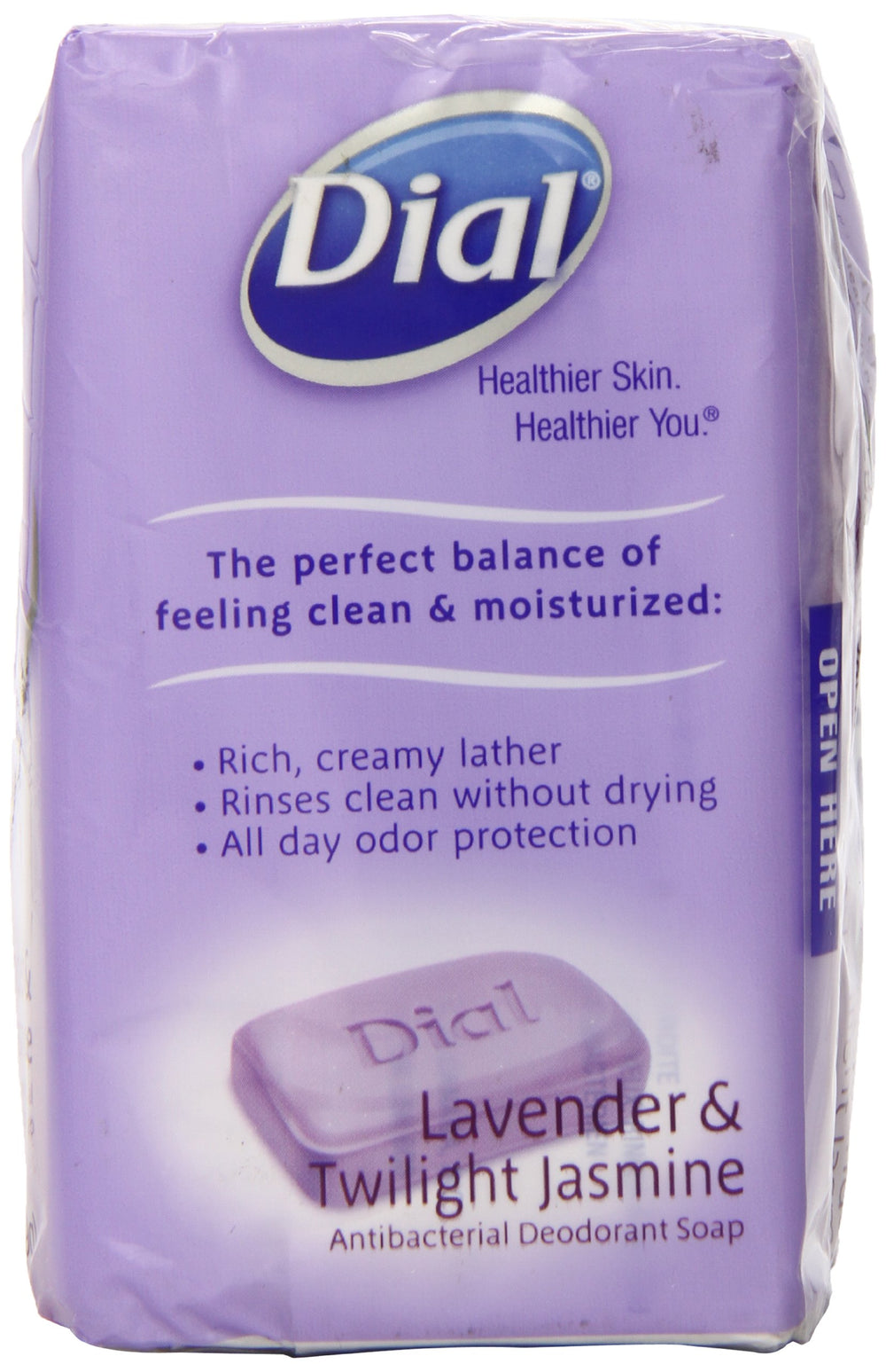 Dial bar lather close-up revealing creamy foam and moisturizing texture for smooth skin