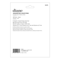 Diane hair pins scale comparison in hand demonstrating size choice