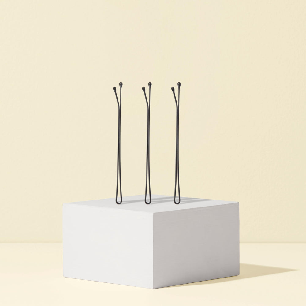 Diane black pins metal finish highlighting durability and non-slip grip