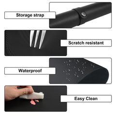 Diesisa rolled mat with strap for compact storage and portability benefit