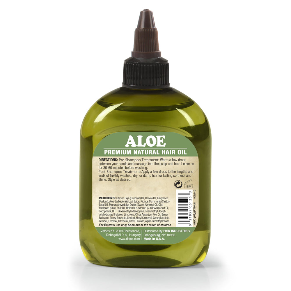 Difeel oil texture close-up highlighting lightweight, non-greasy finish