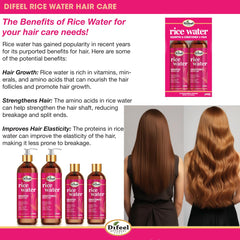 Difeel before and after scale image showing visible reduction in breakage and shedding