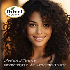 Difeel bottle on bathroom counter staged for everyday routine convenience