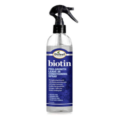 Difeel bottle front view showing label and 6 oz size, highlights product clarity