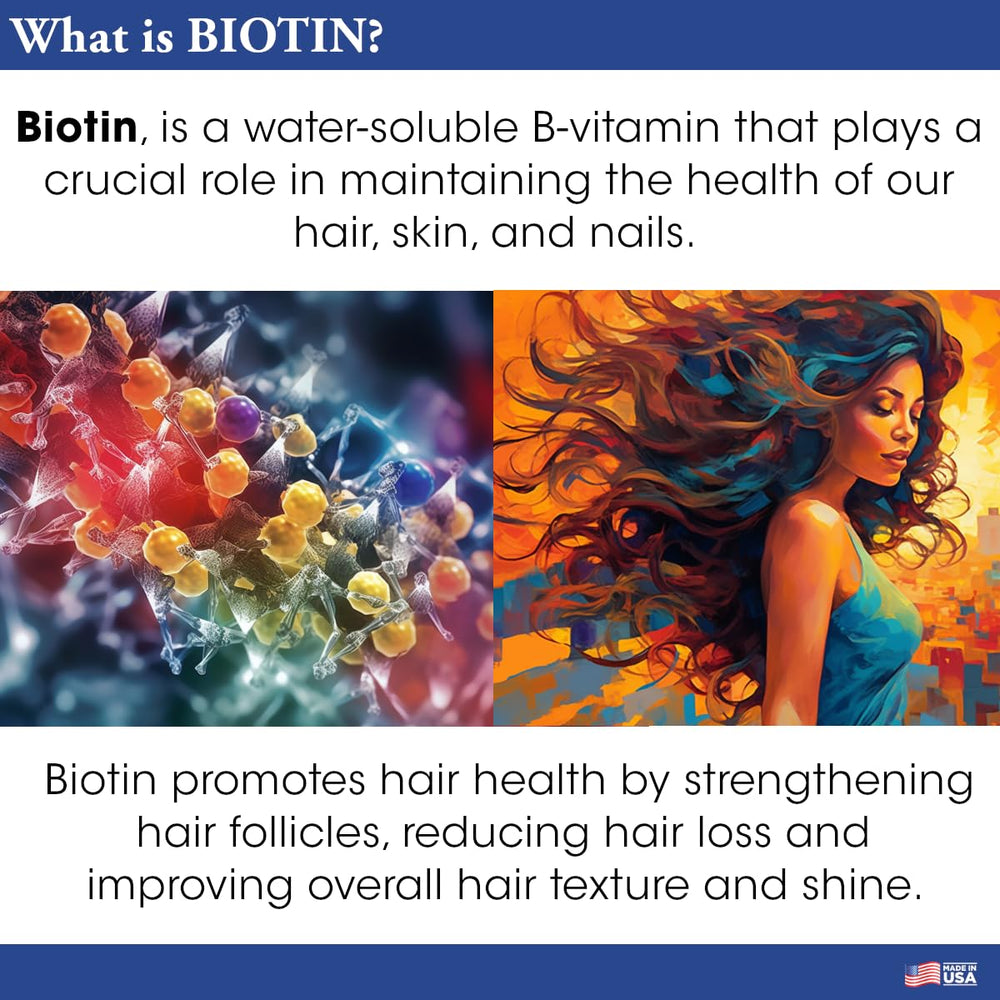 Difeel label closeup displaying key ingredients and biotin boost