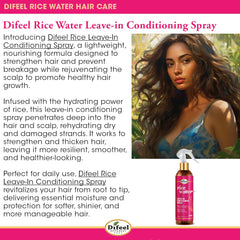 difeel misted hair texture demonstrates instant hydration and frizz reduction benefit