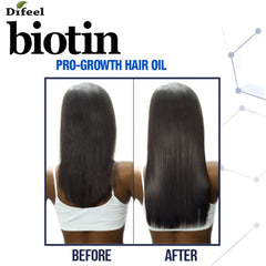 Difeel being applied to damp hair to improve detangling and shine