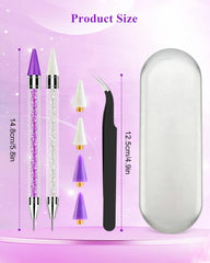 Difenni dual-ended tool in hand demonstrating control and faster placement
