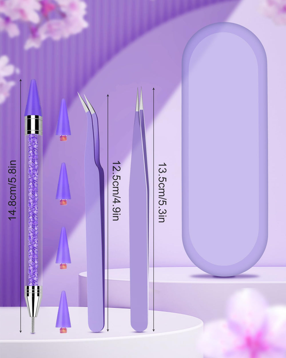 Difenni scale comparison against fingers showing tool size benefit