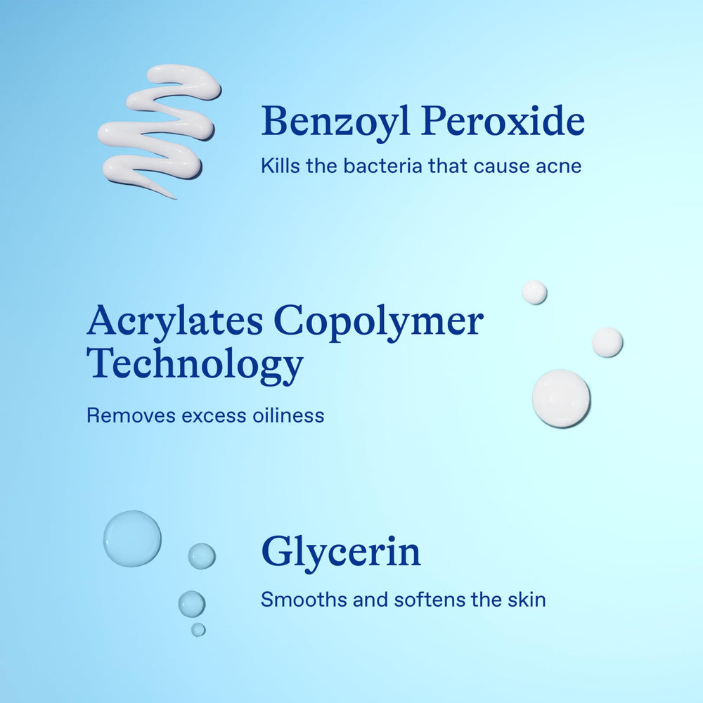 Applying Differin spot treatment to a cheek to reduce blemish size and redness