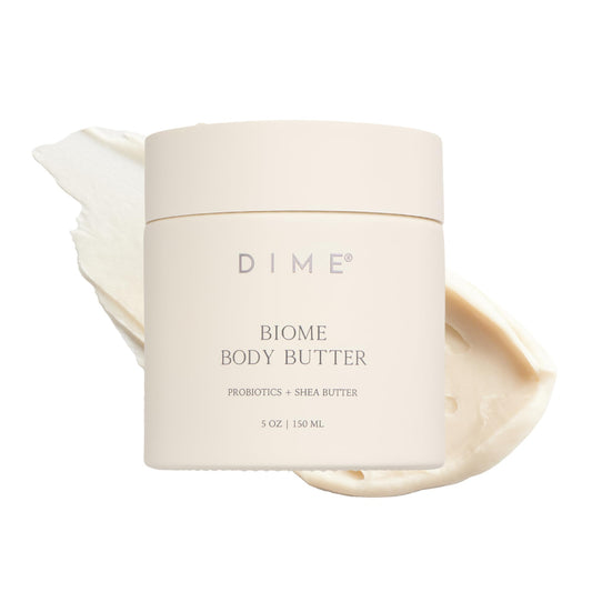 DIME jar front view showing label and size, indicating trusted hydration