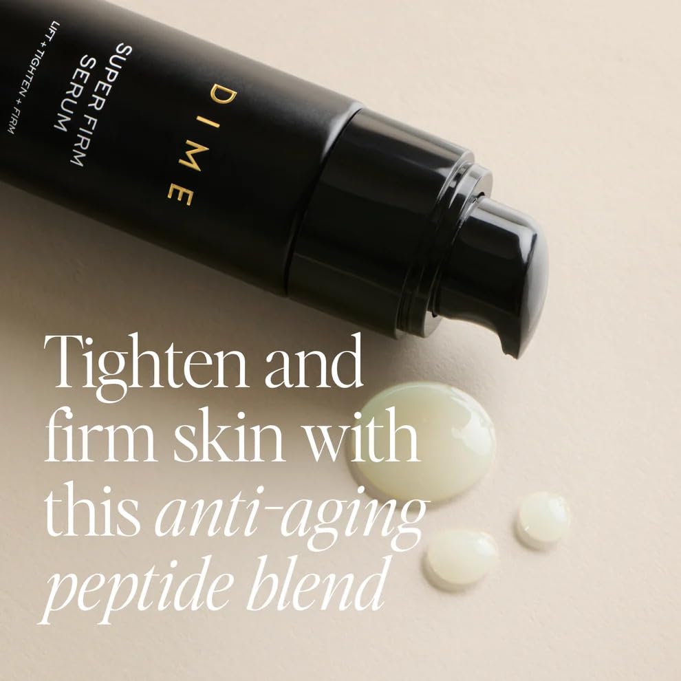 DIME Super Firm dropper dispensing serum for precise spot treatment
