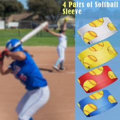 Dingion lifestyle field setting with player wearing sleeve holders for distraction-free sports