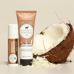 Dionis hand cream texture close-up demonstrating rich quick-absorb moisture
