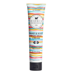 Dionis Sea Treasures front packaging showing tube and label, illustrates product clarity