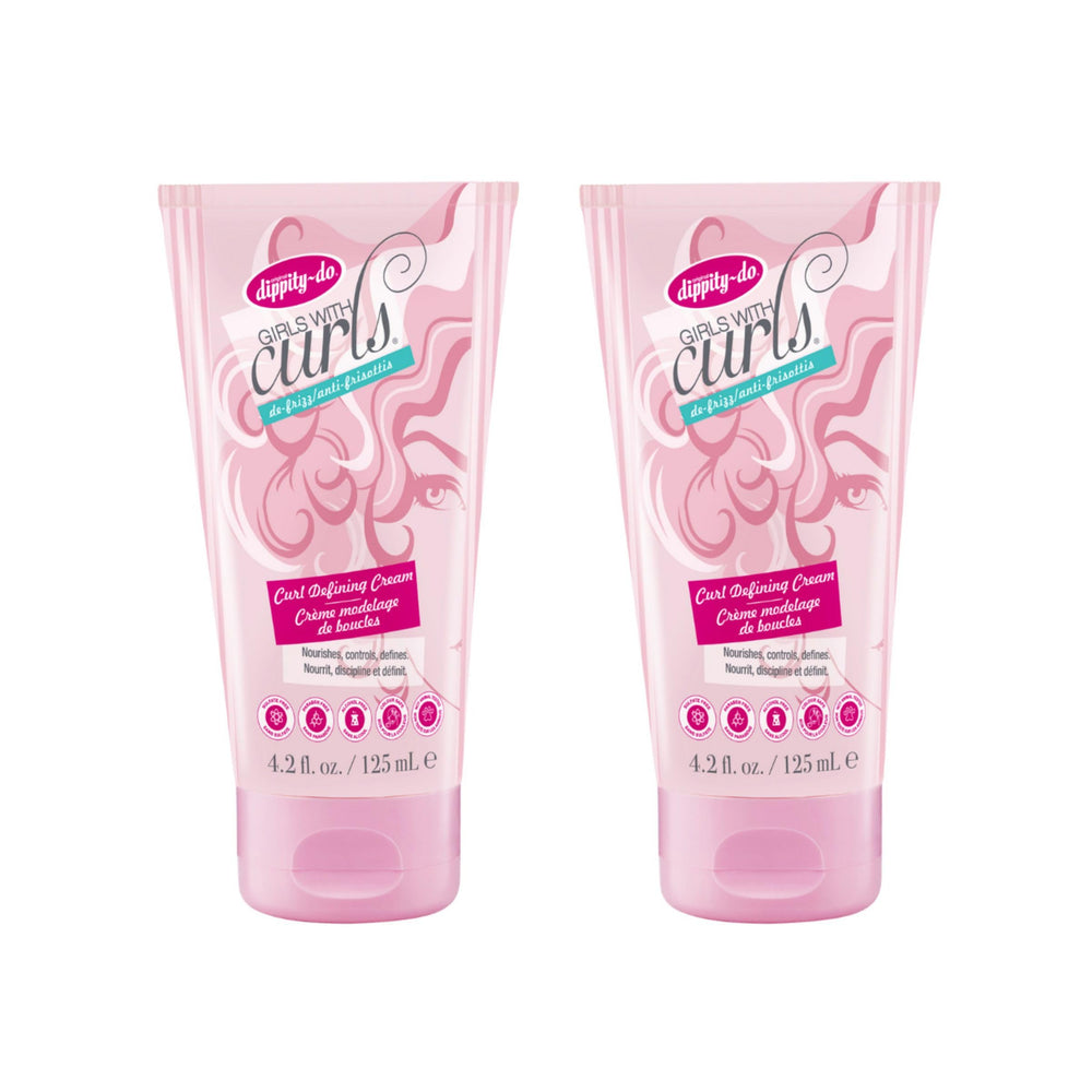 Dippity Do front packaging showing product and benefits for defined curls