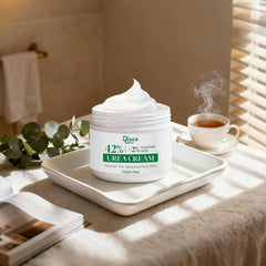 Discoliner in bathroom lifestyle setting conveying regular use and foot-care routine