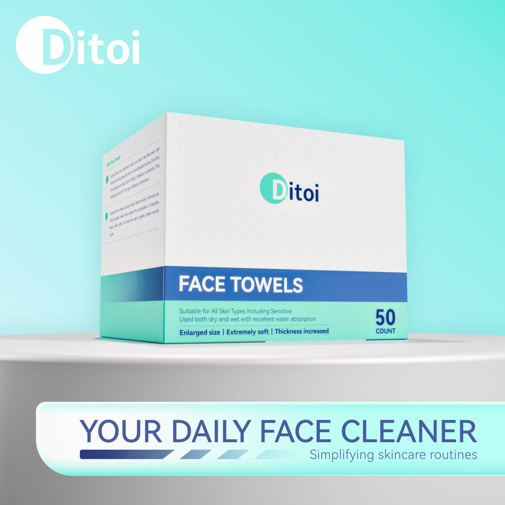 Ditoi towel wiping a dog paw outdoors showing gentle pet care