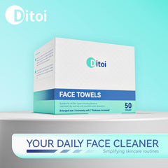 Ditoi towel wiping a dog paw outdoors showing gentle pet care