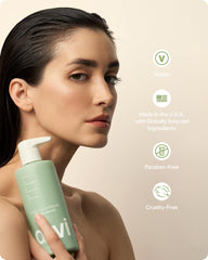 Divi bottle on bathroom shelf styling, complements routine and décor