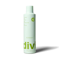 divi dry shampoo front packaging showing 9.5 oz can and branding benefit