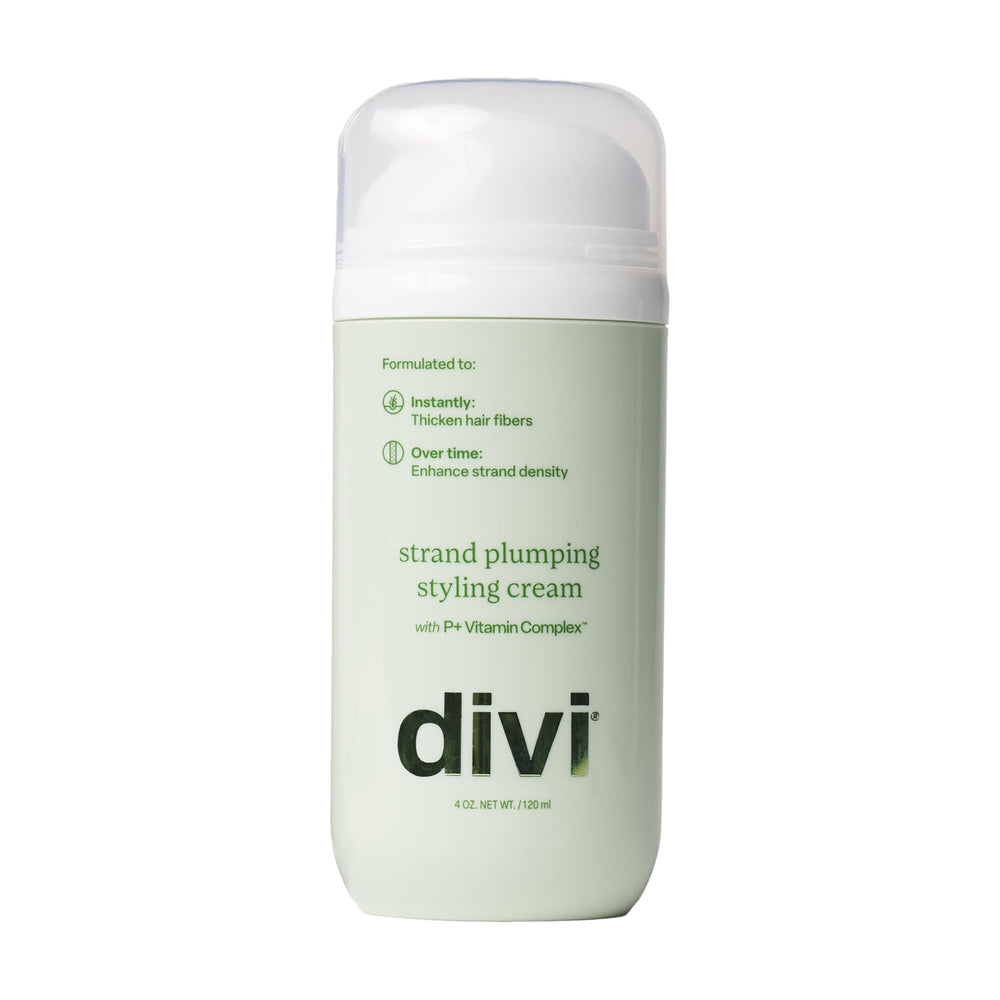 divi front packaging showing styling cream and instant volume benefit