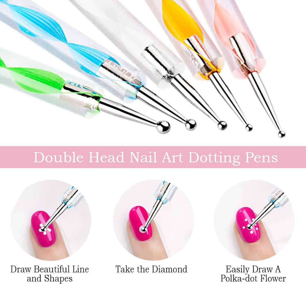 DIYCICO clear acrylic pen holder keeping brushes upright for quick access