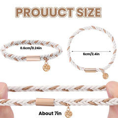 DIYDEC hair tie stretched to show elasticity and gentle hold