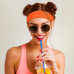 DiyJibb seven headbands laid flat displaying color options, mix-and-match outfit benefit