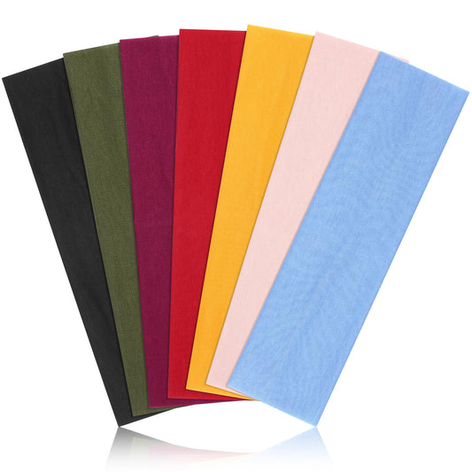 DiyJibb front packaging showing seven headbands, convenient color variety