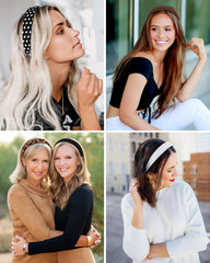 DiyJibb headband worn with casual outfit outdoors, adds polished accessory to look
