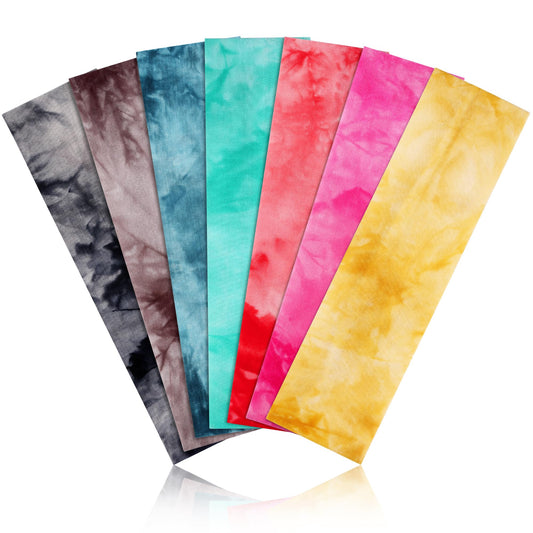 DiyJibb headbands front packaging showing seven-color set and convenience