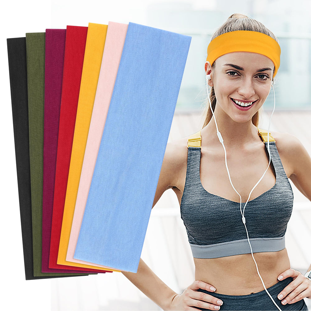 DiyJibb headband in yoga studio, non-slip fit during exercise