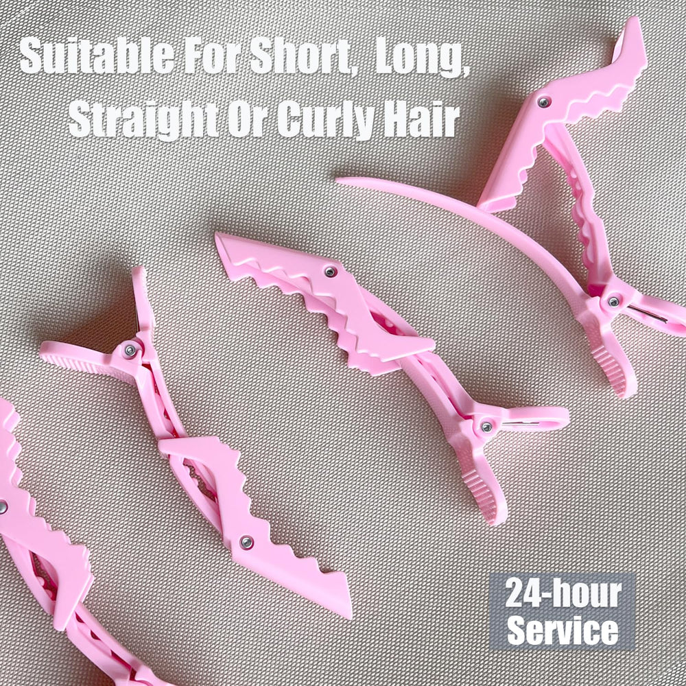 Dkpyt clip securing dry hair without creases, protecting styled strands