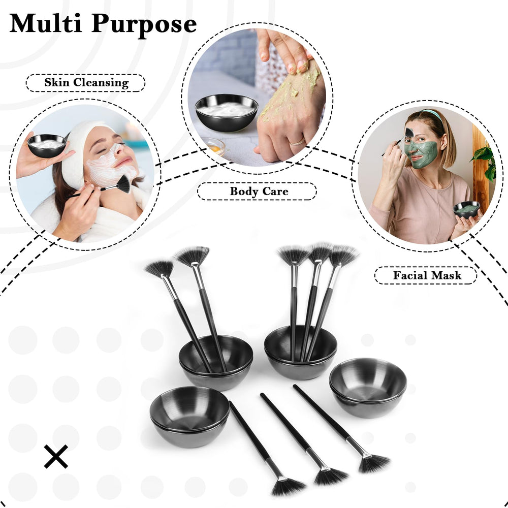 DLUGOPIS applying mask on model demonstrating precise, hygienic coverage