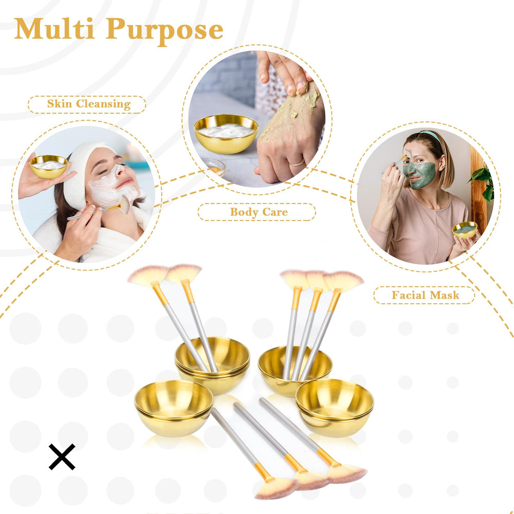 DLUGOPIS brush applying mask on face demonstrating precise, even coverage benefit