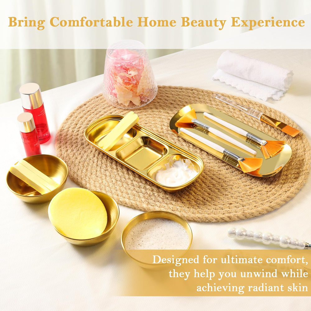 DLUGOPIS fan and flat applicator brushes detail for smooth product application