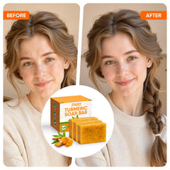 DLWUEN soap on bathroom tray in lifestyle scene promoting daily skincare routine