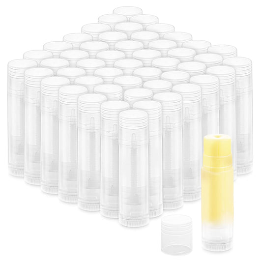 DMuuuDM clear tubes front view showing neat packaging and easy labeling benefit