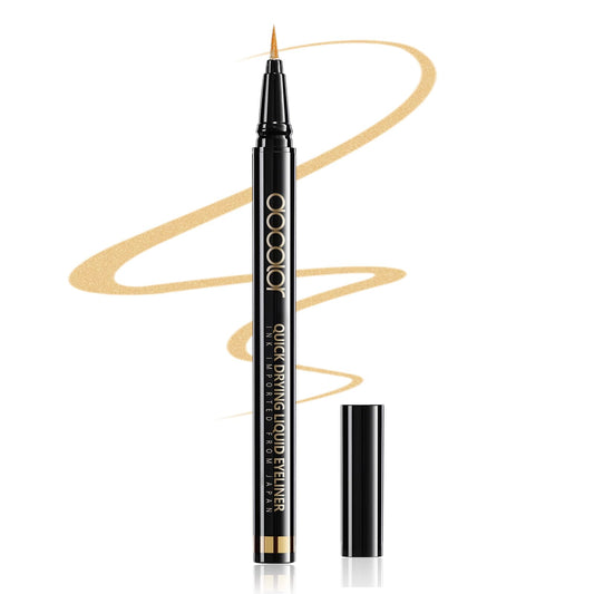 docolor front packaging showing gold eyeliner and product benefit long-wear