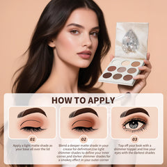 docolor lifestyle shot of evening eye makeup showcasing shimmer glow