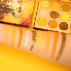 docolor single pan closeup of metallic sequin shade for high-shine accents