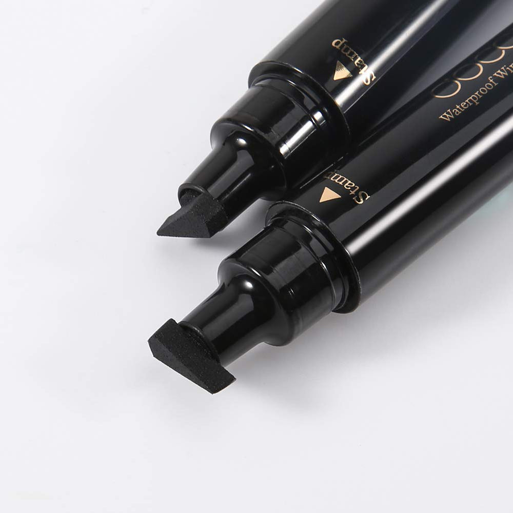 docolor texture ink swipe proving rich black pigment and smooth finish
