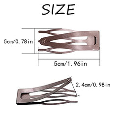 Dofash clips in travel pouch for portable styling on-the-go