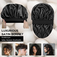 Doitory close-up of inner satin lining demonstrating gentle texture for less friction