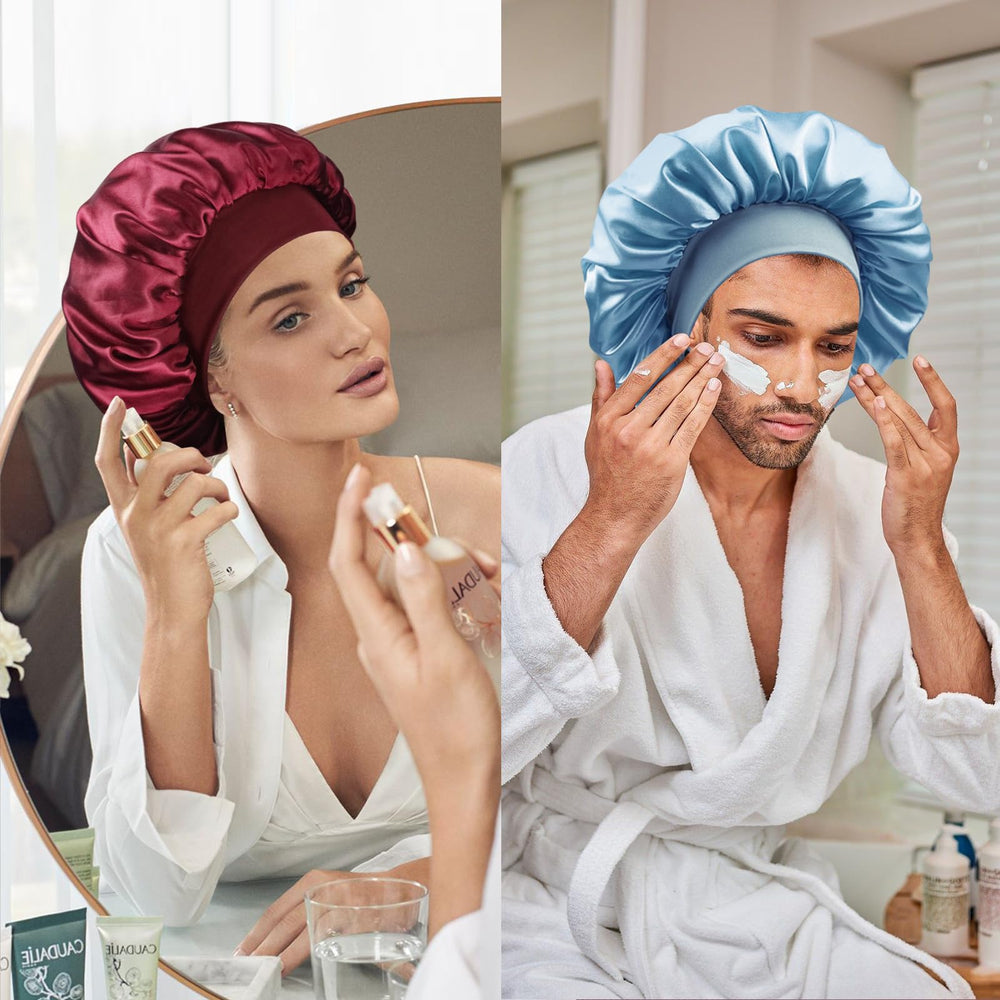 Doitory bonnet packaging and color range display shows options benefit: style coordination