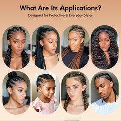 Dolahair aloe and honey visual emphasizing soothing, hydrating ingredients