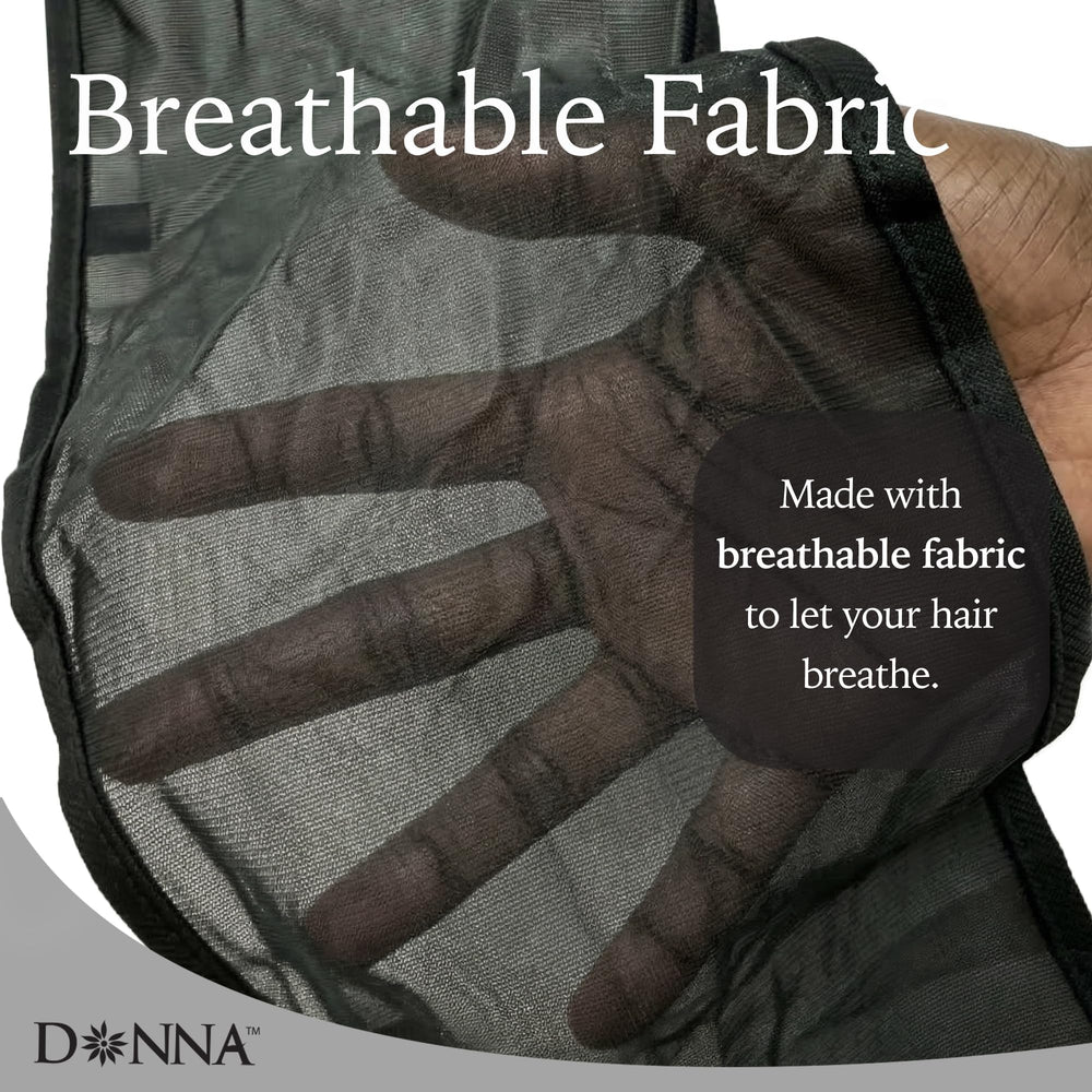 DONNA packaging flat-lay of wrap ready for storage and travel convenience