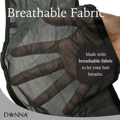 DONNA packaging flat-lay of wrap ready for storage and travel convenience